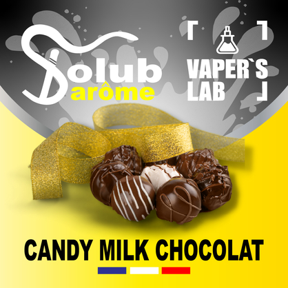 Фото, Видео, Лучшие вкусы для самозамеса Solub Arome "Candy milk chocolat" (Конфета с молочным шоколадом) 