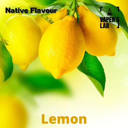 Фото, Відеоогляди на Аромки для вейпа Native Flavour "Lemon" 30мл 