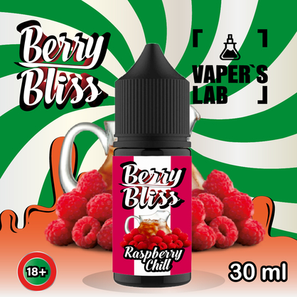 Фото сольова жижа top berry bliss raspberry chill 30 мл