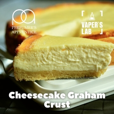 Ароматизатори для вейпа TPA "Cheesecake Graham Crust" (Сирний торт)