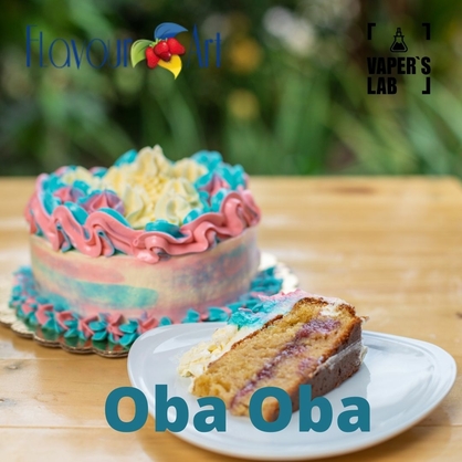 Фото на Аромки  для вейпа FlavourArt Oba Oba Ванильные конфеты