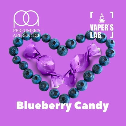 Фото, Видео, Аромки для самозамеса TPA "Blueberry Candy" (Черничная конфета) 