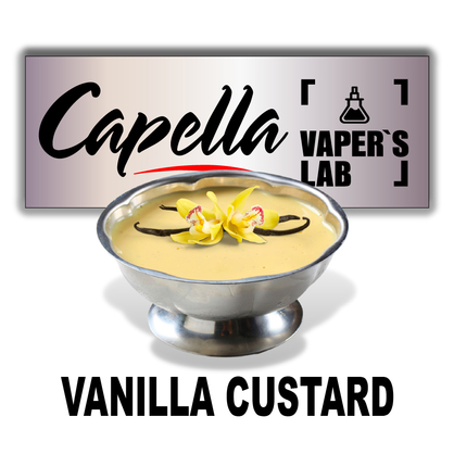 Фото на Аромку Capella Vanilla Custard Ванільний крем