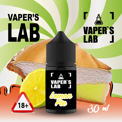 Фото, Відеоогляди Рідина Salt Vaper's LAB Salt Lemon pie 30 ml