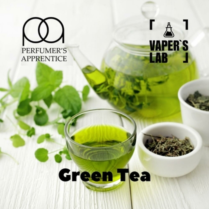 Фото, Видео, Ароматизаторы для солевого никотина   TPA "Green tea" (Зеленый чай) 