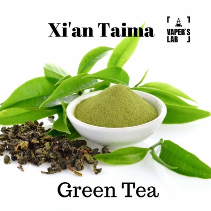 Фото, Відеоогляди на Ароматизатор для вейпа Xi'an Taima "Green Tea" (Зелений чай) 