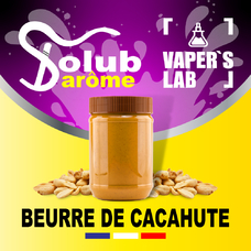 Найкращі ароматизатори для вейпа Solub Arome "Beurre de cacahuète" (Арахісова паста)