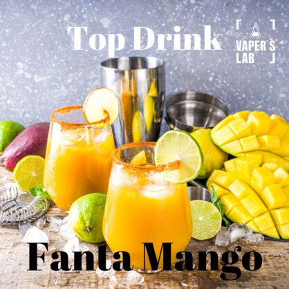 Фото, Відеоогляди Рідина Salt Top Drink SALT Fanta Mango 30 ml