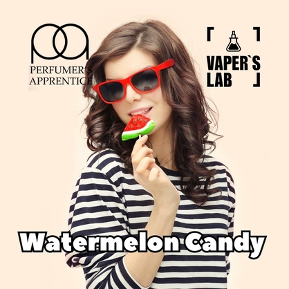 Фото, Видео, Премиум ароматизаторы для электронных сигарет TPA "Watermelon Candy" (Арбузная конфета) 