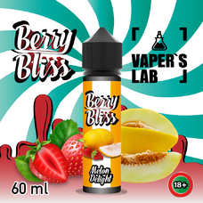  Жидкость для вейпа Berry Bliss Melon Delight 60 мл (дыня с клубникой)