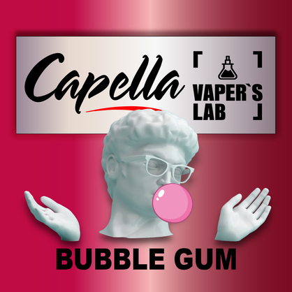 Фото на Aroma Capella Bubble Gum Жувальна гумка