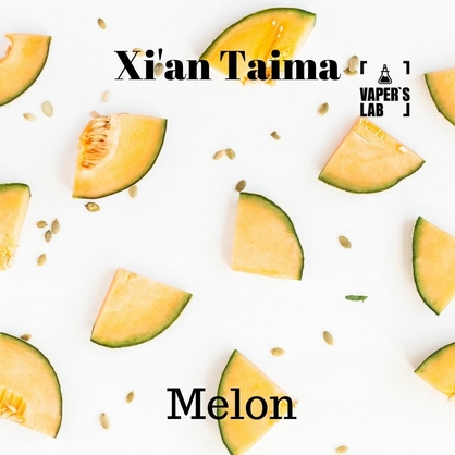 Фото, Видео, Ароматизаторы для солевого никотина   Xi'an Taima "Melon " (Дыня) 