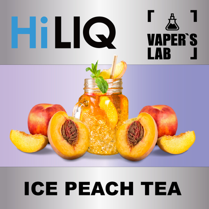 Фото на Арому HiLIQ Хайлік Ice Peach Tea Холодний персиковий чай