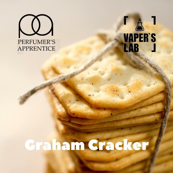 Відгуки на Натуральні ароматизатори для вейпа TPA "Graham Cracker" (Печиво крекер) 