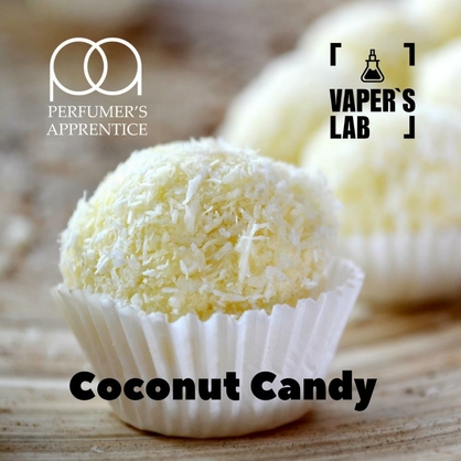 Фото, Відеоогляди на Ароматизатори для вейпа TPA "Coconut Candy" (Кокосові цукерки) 