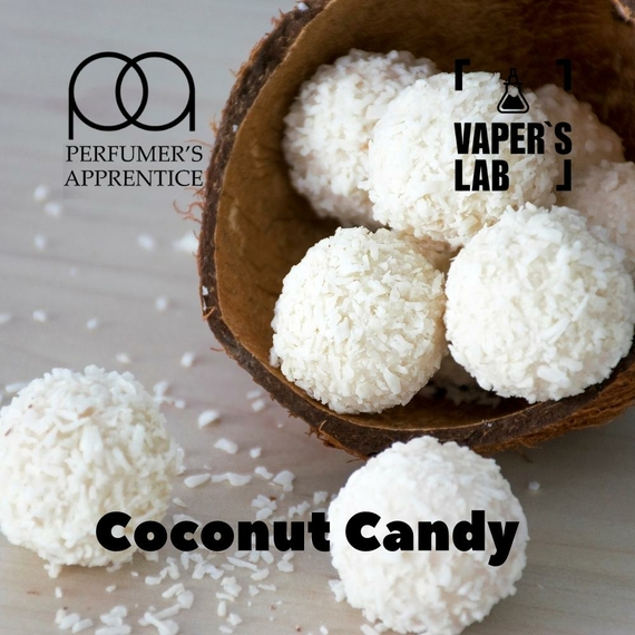 Отзывы на Ароматизатор для жижи TPA "Coconut Candy" (Кокосовые конфеты) 