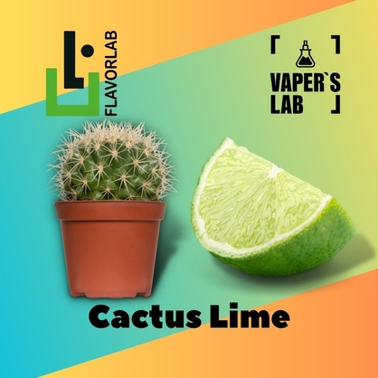 Фото, Відеоогляди на Аромки для вейпа Flavor Lab Cactus Lime 10 мл