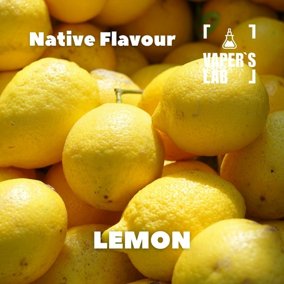 Відгуки на Ароматизатори для рідини вейпів Native Flavour Lemon 30мл