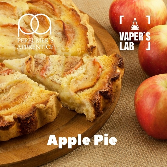 Відгуки на Натуральні ароматизатори для вейпа TPA "Apple Pie" (Яблучний пиріг) 