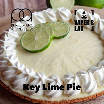 Фото, Видео, Премиум ароматизатор для электронных сигарет TPA "Key Lime Pie" (Лаймовый пирог) 