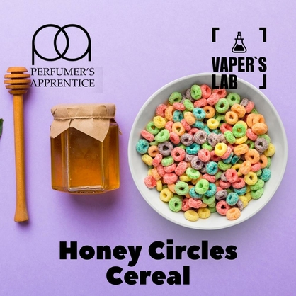 Фото, Видео, Аромки для самозамеса TPA "Honey Circles Cereal" (Медовые колечки) 