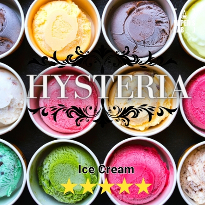 Фото заправка для электронной сигареты hysteria ice cream 30 ml