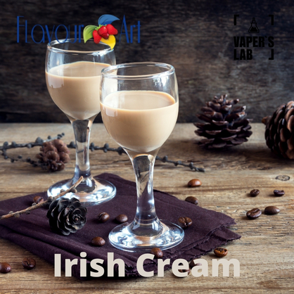 Фото на Aroma для вейпа FlavourArt Irish Cream Ирландский крем