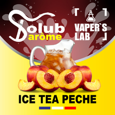 Пищевой ароматизатор для вейпа Solub Arome Ice-T pêche Персиковый чай