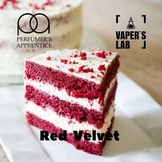 Отзывы на Премиум ароматизатор для электронных сигарет TPA "Red Velvet (DX)" (Торт красный бархат) 