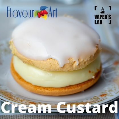 Фото на Аромку для вейпа FlavourArt Cream Custard Заварной крем