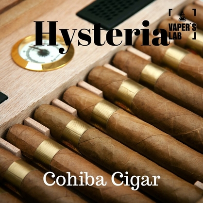 Фото, Видео на Жидкости для вейпов Hysteria Cohiba Cigar 100 ml