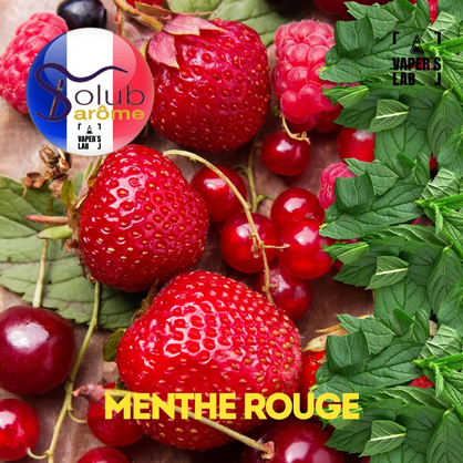 Фото, Відеоогляди на Набір для самозамісу Solub Arome "Menthe Rouges" (Фрукти з м'ятою) 