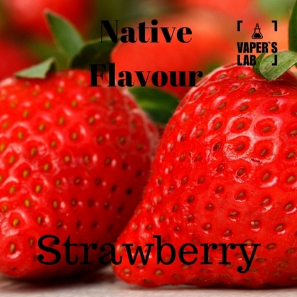 Фото жижка native flavour strawberry 120 ml