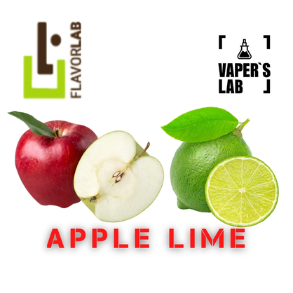 Фото на Ароматизатор для вейпа Flavor Lab Apple Lime 10 мл