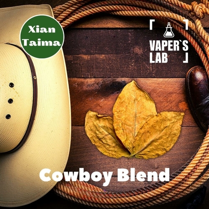Фото, Відеоогляди на Найкращі ароматизатори для вейпа Xi'an Taima "Cowboy blend" (Ковбойський тютюн) 