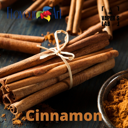 Фото, Відеоогляди на Аромки для вейпа FlavourArt Cinnamon Кориця