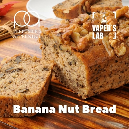 Фото, Видео, Премиум ароматизаторы для электронных сигарет TPA "Banana Nut Bread" (Бананово-ореховый хлеб) 