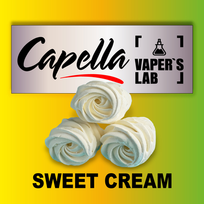 Фото на Ароматизатор Capella Sweet Cream Вершки