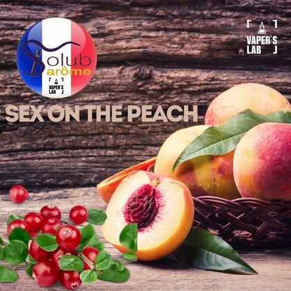 Фото, Видео, Ароматизаторы для самозамеса Solub Arome "Sex on the peach" (Напиток с персика и клюквы) 