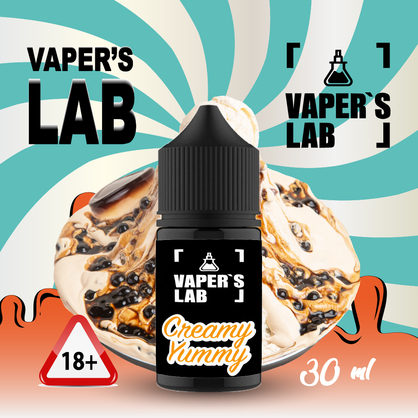 Фото, Видео жижа солевая Vaper's LAB Salt "Creamy yammy" 30 ml