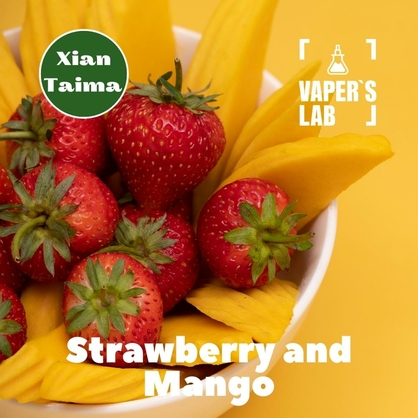 Фото, Видео, Аромки для вейпа Xi'an Taima "Strawberry and Mango" (Клубника манго) 