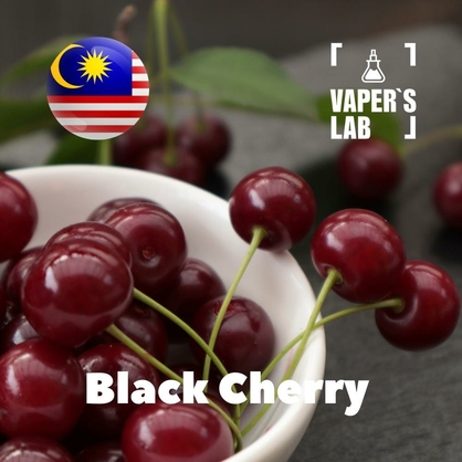 Фото на Ароматизаторы для вейпа Malaysia flavors Black Cherry