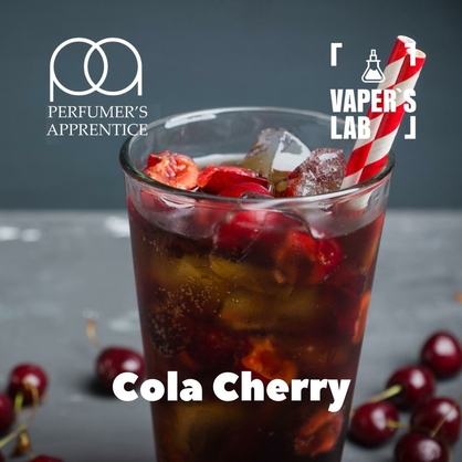 Фото, Видео, Ароматизатор для жижи TPA "Cola Cherry" (Вишневая кола) 