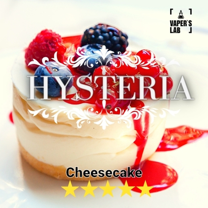 Фото, Відео на Заправки для вейпа Hysteria CheeseCake 30 ml