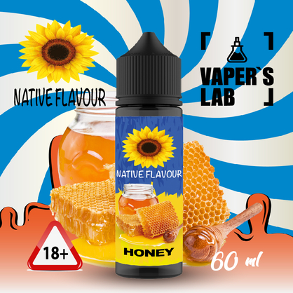 Фото купить заправку для электронной сигареты native flavour honey 60 ml