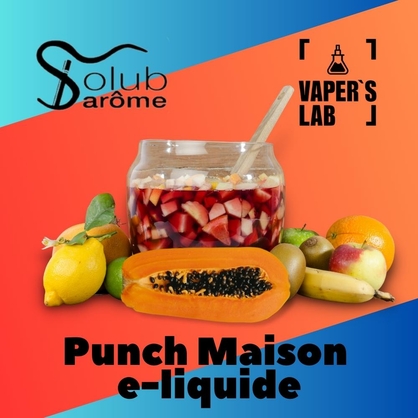 Фото, Відеоогляди на ароматизатор для самозамісу Solub Arome "Punch Maison e-liquide" (Екзотичний пунш) 