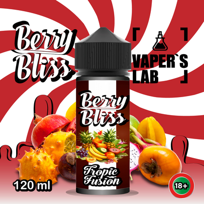 Фото жидкость для вейпа berry bliss tropic fusion (тропические фрукты)