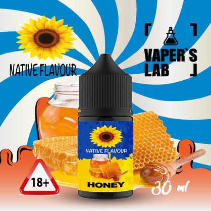 Фото жидкость для пода native flavour honey 30 ml