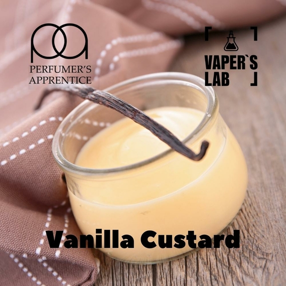 Отзывы на Ароматизаторы для самозамеса TPA "Vanilla Custard" (Ванильный крем) 