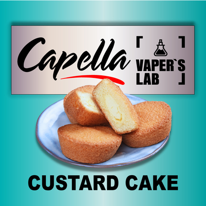 Фото на Aroma Capella Custard Cake Заварний торт